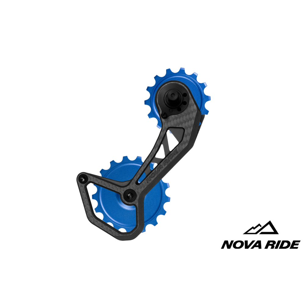 Nova Ride CCD EVO S Pulley Wheels 14/17T (Pair) - Blue