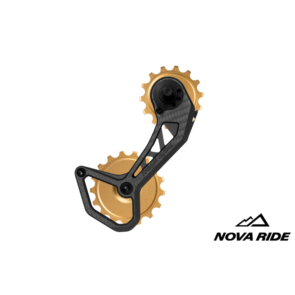 Nova Ride CCD EVO S Pulley Wheels 14/17T (Pair) - Gold