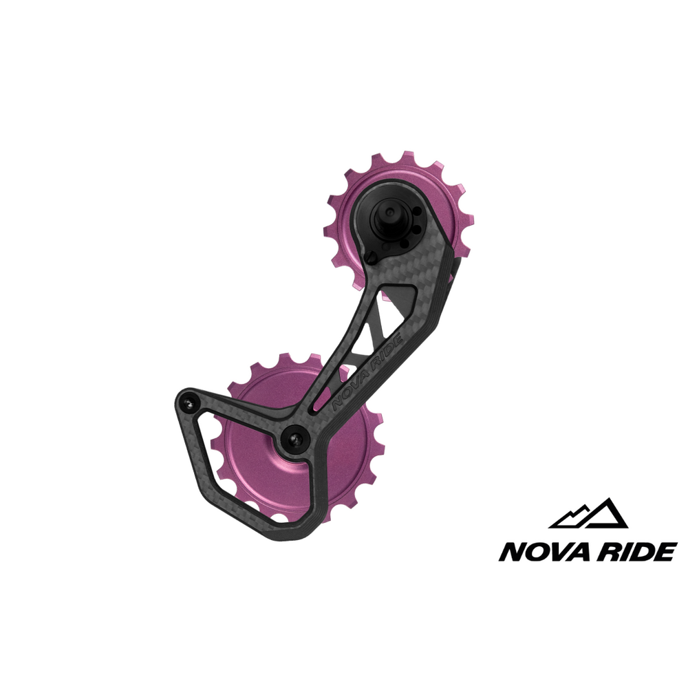 Nova Ride CCD EVO S Pulley Wheels 14/17T (Pair) - Purple