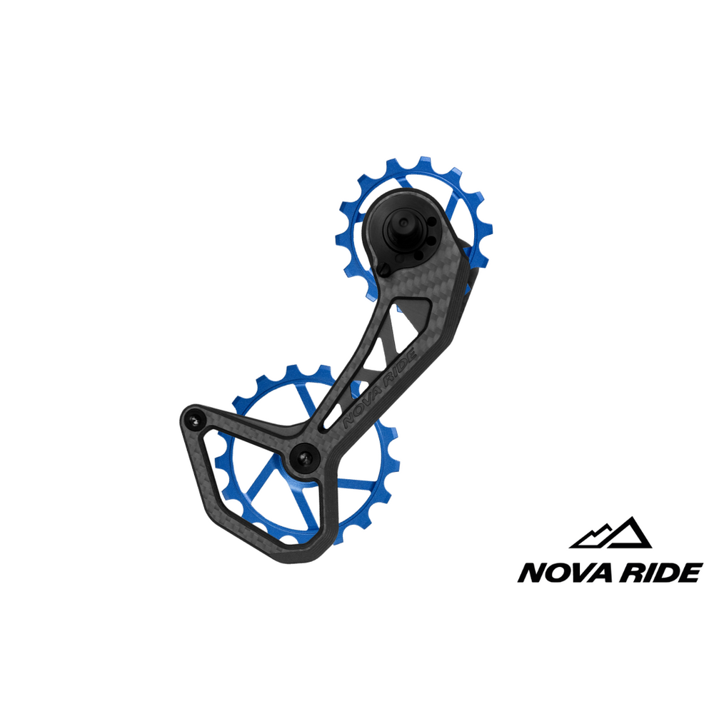 Nova Ride CCD EVO Pulley Wheels 14/17T (Pair) - Blue