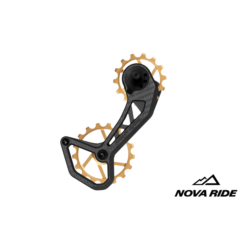 Nova Ride CCD EVO Pulley Wheels 14/17T (Pair) - Gold