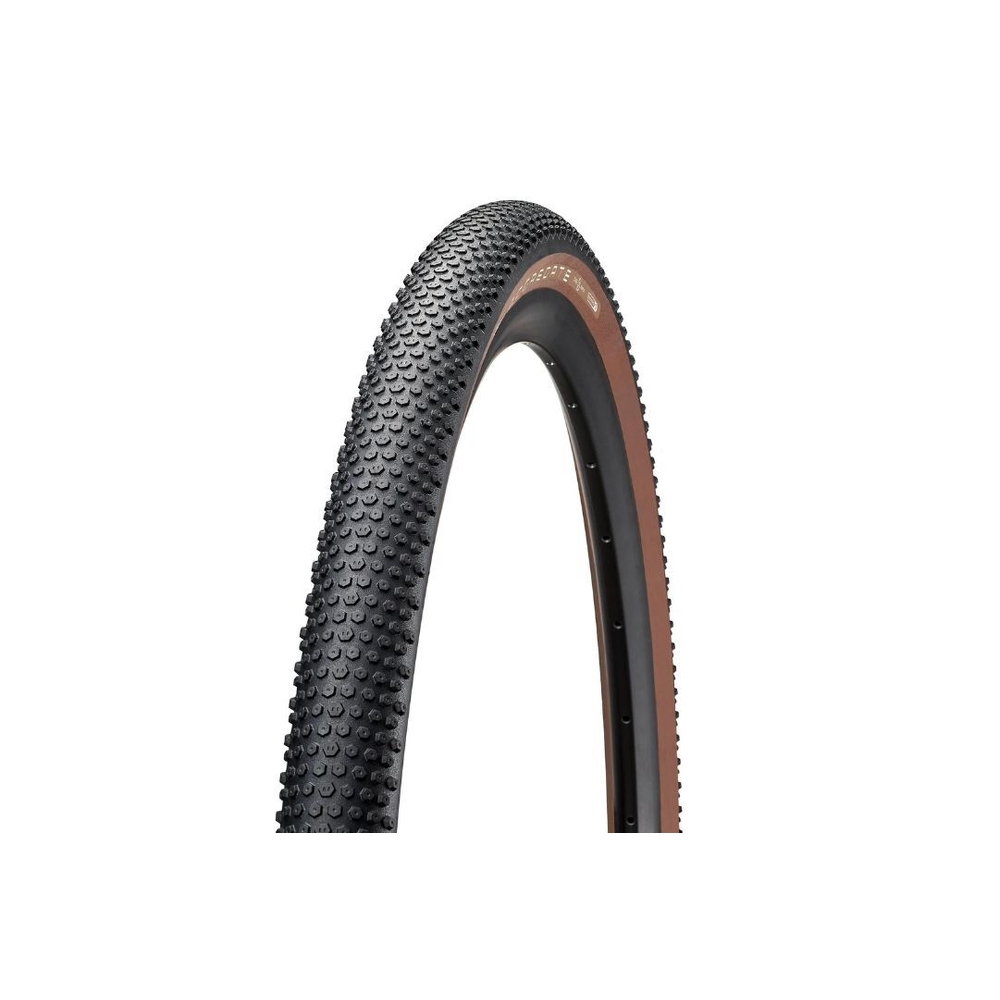 American Classic Aggregate Tubeless Folding Gravel Tyre 700 x 40 - Brown